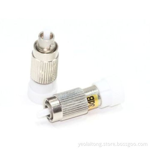 FC fiber-optic attenuator for data networks